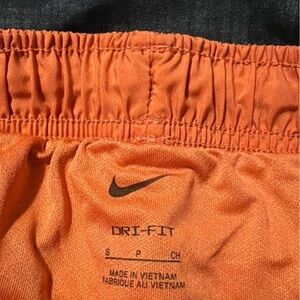 Nike Dri-FIT Orange Athletic Shorts